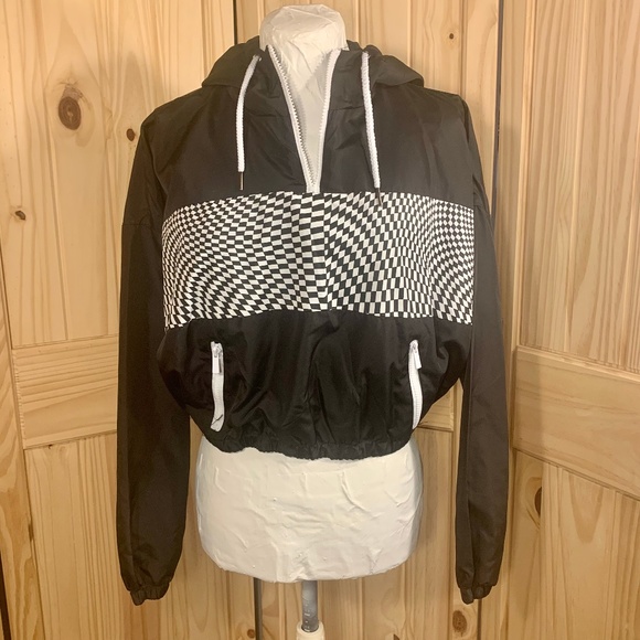 Rue21 Tops - Rue 21 Cropped Hoodie Pullover